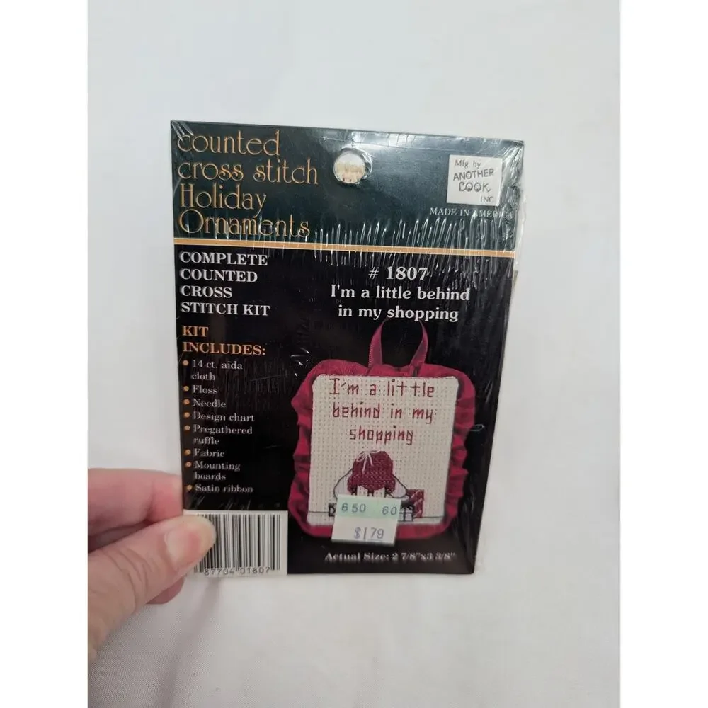 New Christmas Cross Stitch Bundle! Most Are Ornament Kits - One Big Project